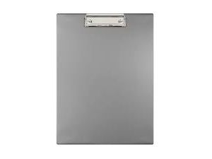 DESKA Z KLIPEM BIURFOL A4 SZARA KH-01-09