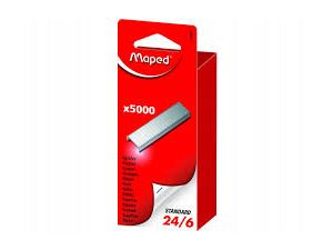 STALOWE ZSZYWKI MAPED 24/6 5000 SZTUK
