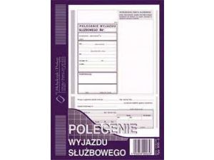 D DELEGACJA/POLEC .WYJAZDU. SŁUŻBOW. A5 505-3 DRUK