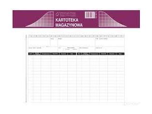 D KARTOTEKA MAGAZYNOWA A5 344-3 DRUK