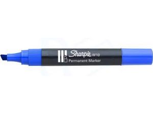 MARKER PERMANENTNY PAPER MATE SHARPIE W10 NIEBIESKI ŚCIĘTA KOŃCÓWKA