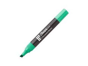 MARKER PERMANENTNY PAPER MATE SHARPIE W10 ZIELONY ŚCIĘTA KOŃCÓWKA