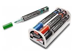 MARKER SUCHOŚCIERALNY PENTEL MWL5SBF-4N MAXIFLO KOMPLET 4 SZT