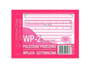 D POLECENIE PRZELEWU A6 2SKŁ. WPŁATA GOTÓWKOWA 449-5 DRUK