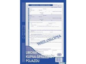 D UMOWA KUPNA-SPRZEDAŻY POJAZDU 650-1 DRUK