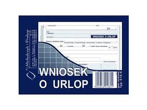 D WNIOSEK O URLOP A6 515-5 DRUK