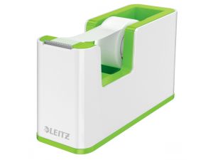 PODAJNIK DO TAŚMY LEITZ WOW BIAŁO-ZIELONY