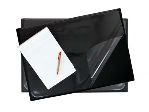 PODKŁAD BIURFOL 45X65 CZARNY Z FOLIĄ