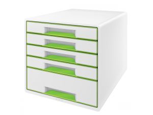 POJEMNIK LEITZ WOW 5 SZUFLAD BIAŁO-ZIELONY