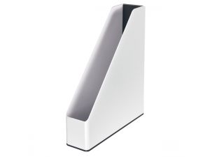 POJEMNIK NA CZASOPISMA LEITZ WOW BIAŁO-CZARNY