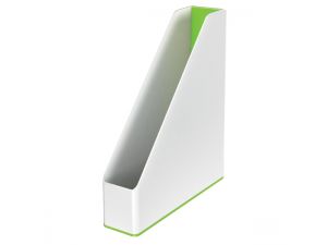 POJEMNIK NA CZASOPISMA LEITZ WOW BIAŁO-ZIELONY