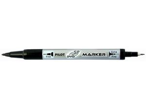 MARKER DWUSTRONNY PILOT TWIN MARKER CD/DVD SC-TMCD-B CZARNY OKRĄGŁA