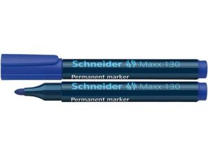 MARKER PERMANENTNY SCHNEIDER MAXX 130 NIEBIESKI OKRĄGŁA KOŃCÓWKA
