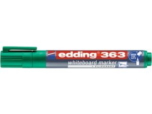 MARKER SUCHOŚCIERALNY EDDING 363 ZIELONY ŚCIĘTA KOŃCÓWKA