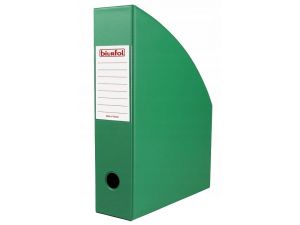 POJEMNIK NA CZASOPISMA BIURFOL 70MM JASNOZIELONY