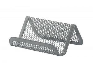 STOJAK NA WIZYTÓWKI Q-CONNECT SREBRNY