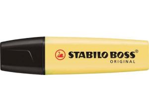 ZAKREŚLACZ STABILO BOSS PASTELOWY ŻÓŁTY 70/144