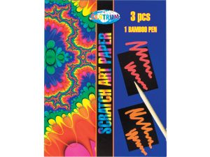 ZDRAPYWANKA CENTRUM SCRATCH PAPER 188X127MM 5 ARKUSZY 80410