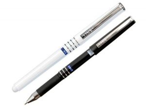 DŁUGOPIS LINC AXO 2592 NIEBIESKI, BIAŁA OBUDOWA