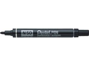 MARKER PERMANENTNY PENTEL N50 CZARNY OKRĄGŁA KOŃCÓWKA