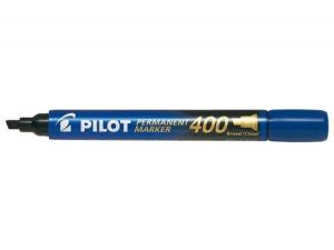 MARKER PERMANENTNY PILOT SCA-400 ŚCIĘTA KOŃCÓWKA NIEBIESKI