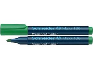 MARKER PERMANENTNY SCHNEIDER MAXX 130 ZIELONY OKRĄGŁA KOŃCÓWKA