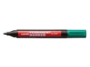 MARKER PERMANENTNY UNI 320 ZIELONY OKRĄGŁA KOŃCÓWKA