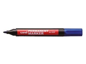 MARKER PERMANENTNY UNI 320 NIEBIESKI OKRĄGŁA KOŃCÓWKA