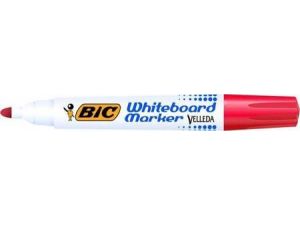MARKER SUCHOŚCIERALNY BIC 1701 CZERWONY OKRĄGŁA KOŃCÓWKA