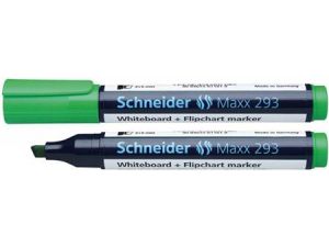 MARKER SUCHOŚCIERALNY SCHNEIDER MAXX 293 ZIELONY ŚCIĘTA KOŃCÓWKA