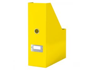 PUDŁO NA CZASOPISMA LEITZ CLICK&STORE ŻÓŁTE