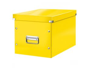 PUDŁO UNIWERSALNE LEITZ CLICK&STORE ROZMIAR L ŻÓŁTE