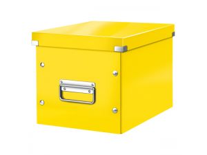 PUDŁO UNIWERSALNE LEITZ CLICK&STORE ROZMIAR M ŻÓŁTE