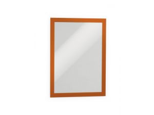 RAMKA SAMOPRZYLEPNA DURABLE DURAFRAME A4 POMARAŃCZOWA 2 SZT.
