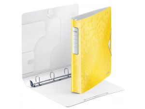 SEGREGATOR 4-RINGOWY LEITZ 52 MM WOW SOFT CLICK ŻÓŁTY