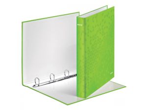 SEGREGATOR 4-RINGOWY LEITZ WOW A4 40MM ZIELONY