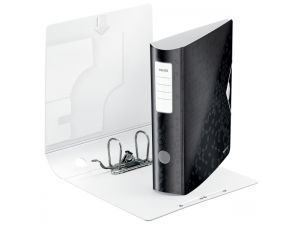 SEGREGATOR LEITZ A4 75 MM 180 WOW ACTIVE CZARNY