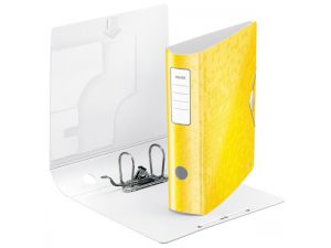 SEGREGATOR LEITZ A4 75 MM 180 WOW ACTIVE ŻÓŁTY