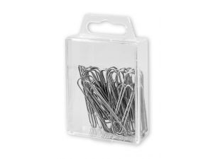 SPINACZE BIUROWE COLORPLUS 50MM  40 SZT OKRĄGŁE POJEMNIK PLASTIKOWY ZAWIESZANY