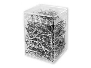 SPINACZE BIUROWE VICTORY OFFICE 26MM 500SZT.  TRÓJKĄTNE PUDEŁKO PLASTIKOWE