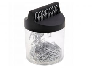 SPINACZE BIUROWE 22MM 100 SZT. TRÓJKĄTNE POJEMNIK MAGNETYCZNY