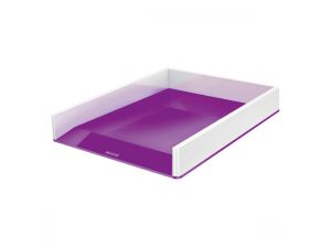 SZUFLADA LEITZ WOW BIAŁO-FIOLETOWA