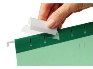 SZYLDZIK ESSELTE DO TECZEK ZAWIESZKOWYCH 25 SZT.