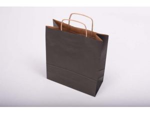 TORBA ECOBAG 305X170X340 CZARNA OP.10SZT PAPIEROWA