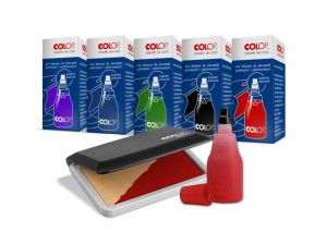 TUSZ DO PIECZĄTEK KAUCZUKOWYCH COLOP CZERWONY 25ML
