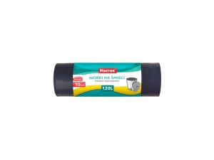WORKI NA ŚMIECI MOCNE 120L IKA MASTER, OPAK.10SZT.