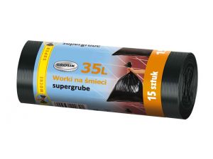 WORKI NA ŚMIECI 35L GROSIK LD 15SZT.