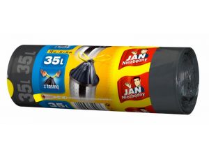 WORKI NA ŚMIECI 35L JAN NIEZBĘDNY HD 18SZT. Z TAŚMĄ
