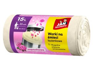 WORKI ŁAZIENKOWE NA ŚMIECI 15L JN, OPAK.26SZT. ZAPACHOWE