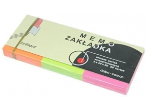 ZAKŁADKA BRILLANT 40X50 3 KOLORY DALPO